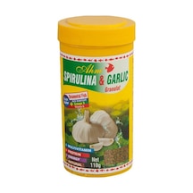 Ahm Spirulina Garlic Granulat Balık Yemi 250 Ml