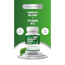 Senkavit Ginko Biloba Ve B12 Içeren 90 Tablet
