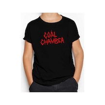 Zepplin Giyim Coal Chamber Logo Classic Siyah Çocuk Tişört Siyah