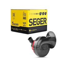 Seger-60b Salyangoz Korna 12v Dadat , Kalın Ses, Molex Soket Hy