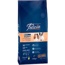 Felicia Düşük Tahıllı Kuzu Etli Küçük ve Orta Irk Yavru Köpek Maması 3 KG