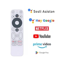 Ses Komutlu Mecool Km2 Hometech Android Box Uzaktan Kumanda