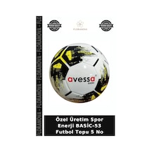 Özel Üretim Spor Enerji Basic-53 Futbol Topu 5 No Çok Renkli