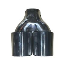 Krom 2 Li Yuvarlak Model 90mm Egzoz Ucu