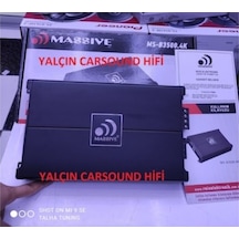 Massıve Ms-B3500.4K 3000W 2Ohm 4Chx90Wrms Stero ve Mono Prof Amfi