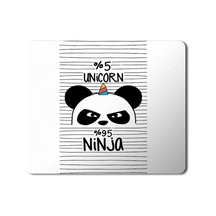 Panda Unicorn Ninja Baskılı Mousepad Mouse Pad
