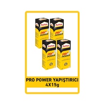 Pattex Pro Power Japon Yapıştırıcısı 15g, 4'lü Paket