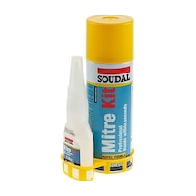 Soudal Mitre Kit Hızlı Yapıştırıcı 400 Ml + 100 Ml