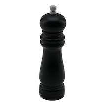 Siyah Ahşap Küçük Çap: 4.5cm - Uzunluk: 15.5cm Tuz - Baharat Öğütücü 5671 Çok Renkli Çok Renkli