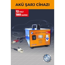 Atlas Akü Şarj Cihazı 12 Volt 180 Amper