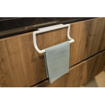 Banyo Havlu Askısı-beyaz Çok Renkli