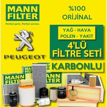 Peugeot Partner 1.6 Hdi Euro 5 2011 Üzeri Mann Filtre Bakım Seti (495330415)