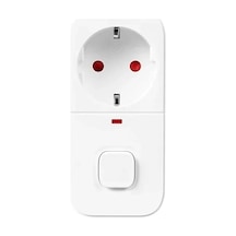 Isıya Duyarlı Devre Ve Akım Korumalı Duvar Tekli Anahtarlı Priz Fiş 16a/250v 750 İtem0015kftr18