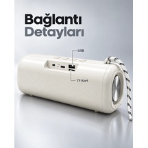 Zenvia Usb Ve Tf Kart Destekli Kablosuz Hoparlör Bluetooth Bağlantılı Rgb Işıklı Tasarım Znv2026
