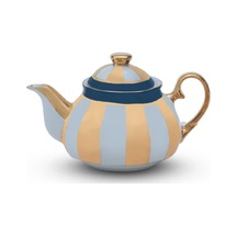 Kenar Gold Demlik Mavi