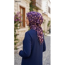 Dolce Life Desenli Sökme Boncuklu Eşarp 240-111 Çok Renkli