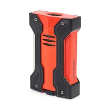 Conquistador Çift Torch Turuncu Siyah Defi Extreme Dizayn Metal Puro Çakmağı Cnq-026