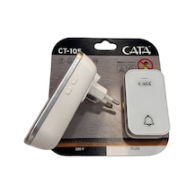 Cata Uzaktan Kumandali Zil Ct-105 220v Beyaz