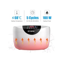 Dijital Ultrasonik Temizleyici 2.5 Litre 100w
