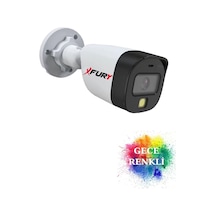 Fury Gece Renkli - 5mp Lens 1080p Full Hd Ahd Güvenlik Kamerası Ultra Led Renkli Gece Görüş 95103683
