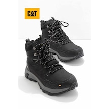 Cat Black Leather Kadın Bot & Bootie Cat0111000703 001