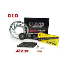 Zincir Dişli Seti Yamaha Mt-125 125 Cc 2024 / Yamaha / Mt-125 / 125cc / Zincir: Dıd-428vx Çelik -130/ Ön-arka Dişli: Jt 14t-52t / 2024 1.Resim