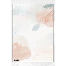 A5 Bloknot Çizgisiz Defter - 50 Yaprak - Memopad - Notepad - Not Defteri - Not Kağıdı - 1675 Çok Renkli