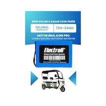 Mot Ilgın Pro Batarya Standart Kapasite Lifepo4 72v 24ah Elektrikli Motosiklet Bataryası