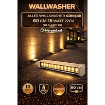 Alles Wallwasher Günışığı 60 Cm 18 Watt 220v Gün ışığı