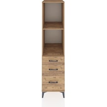 Kronos Dolap 2 Raflı 3 Çekmeceli 44x59x182 Çam-çam Atlas Çam