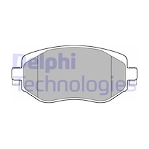 Delphi Ön Fren Balatası Megane 4 2015 Ve Sonrası Tüm Motor Tipleri G:129mm Y:58.4 Mm K:18mm Delphı Lp3306 410603407r-wva22610-410605929r