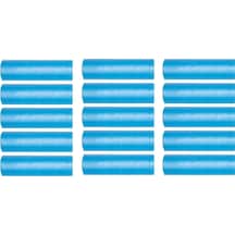 J-250 Jumbo Boy Çöp Poşeti 80x110Cm 90Lt 10'lu Rulo 15 Paket Mavi