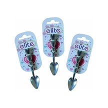 Elite Çay Kaşığı Kalpli 6Lı 3 Paket Paslanmaz Çelik