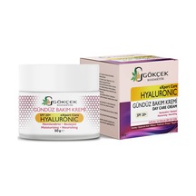 Gökçek Kozmetik SPF20+ Hyaluronic Nemlendirici Gündüz Bakım Kremi 50 G