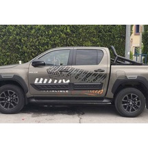 Toyota Uyumlu Hilux Kapı Dodik Set 4 Parça 2020 Ve Sonrası