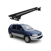 Venüs Mitsubishi Chariot 1991-1997 Uyumlu Siyah Ara Atkı Port Bagaj Tavan Barı