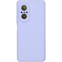 Newface Huawei Nova 9 Se Kılıf Nano İçi Kadife Silikon - Lila