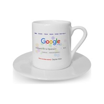 Kişiye Özel Google Dünyanın En İyi Öğretmeni Türk Kahvesi Fincanı