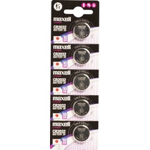Maxell Cr2032 3v Lityum Bios Baskül Terazi Pili 5 Li Kartela 5 Adet