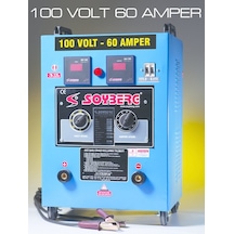 Soyberg 8 Akülük Seri Şarj Cihazı - 160 - 100 Volt 60 Amper