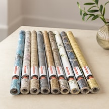 Kendinden Yapışkanlı Folyo Duvar Kağıdı 2 M X 45 Cm - Mix Desenli