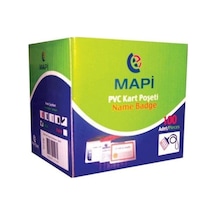 Mapi Oval Şeffaf Isimlik