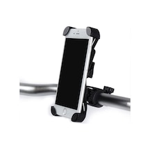 Bianchi Üniversal Bisiklet-motosiklet-araba Gidona Telefon Tutucu Siyah