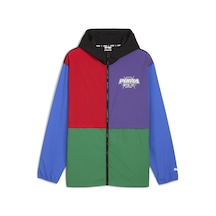 Puma Hoopaverse Jacket Erkek Yetişkin Rüzgarlık Yeşil