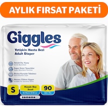 Giggles Yetişkin Bel Bağlamalı Hasta Bezi Small 3 x 30'Lu