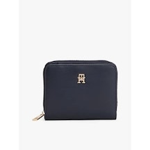 Tommy Hilfiger Kadın Cüzdan Aw0aw17742dw6 Mavi