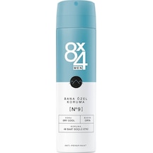 8X4 No:9 Bana Özel Koruma Dry Cool Erkek Deodorant 150 ML