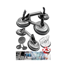 Premium Yüksek Kalite Cam Fayans Kaldırma Metal Alüminyum 3-2-1 3lü Set Cam Fayans Taşıma Vantuz