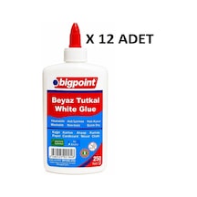 Bigpoint Beyaz Tutkal 250 Gram X 12 Adet