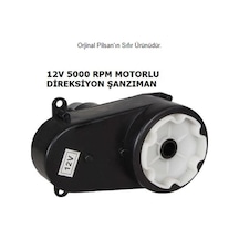 Pilsan Akülü Araba 12V 5000 Rpm Motorlu Direksiyon Şanzımanı--143